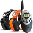Waterproof Dog E-Collar Trainer with remote Rechargeable E-Collar for 2 Dogs