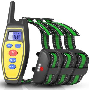 2 in 1 Dog Training Collar Automatic Anti Bark Control with Remote Rechargeable and Waterproof for 3 dogs 2 in 1 Dog Training Collar Automatic Anti Bark Control with Remote Rechargeable and Waterproof for 3 dogs