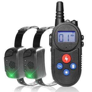 dog training collars with walkie talkie Remote Control Distance Up to 3280Ft for 2 dogs dog training collars with walkie talkie Remote Control Distance Up to 3280Ft for 2 dogs