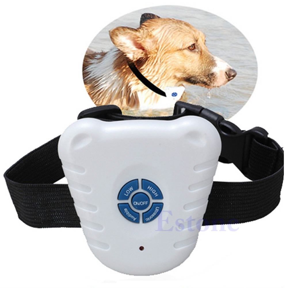 Ultrasonic Dog Anti Bark Stop Barking Collar Dog Training Collar