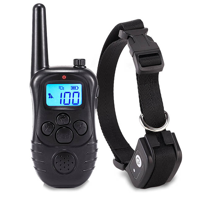Dog Training Collars Electric Dog Collar 300m for 2 Dogs
