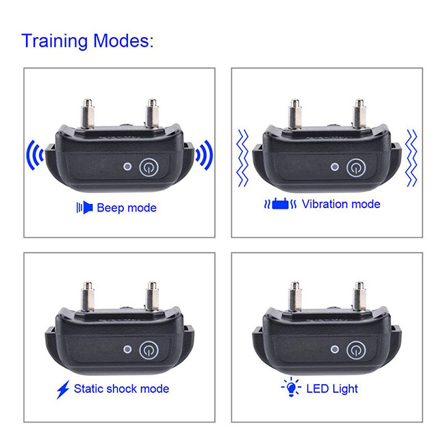 Dog training collar 600 yards with waterproof Rechargeable